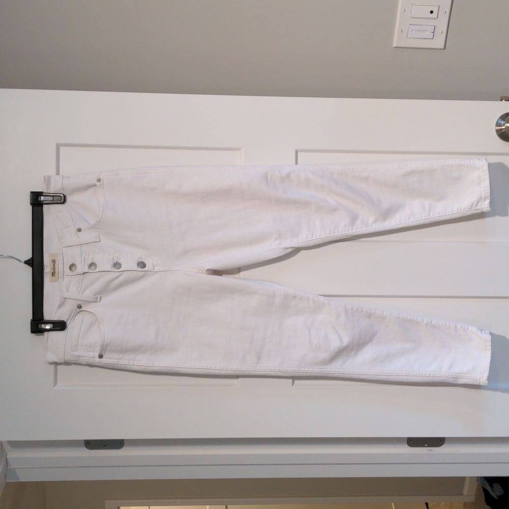 Madewell White Jeans